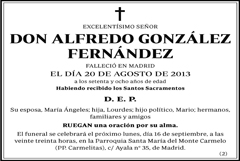 Alfredo González Fernández